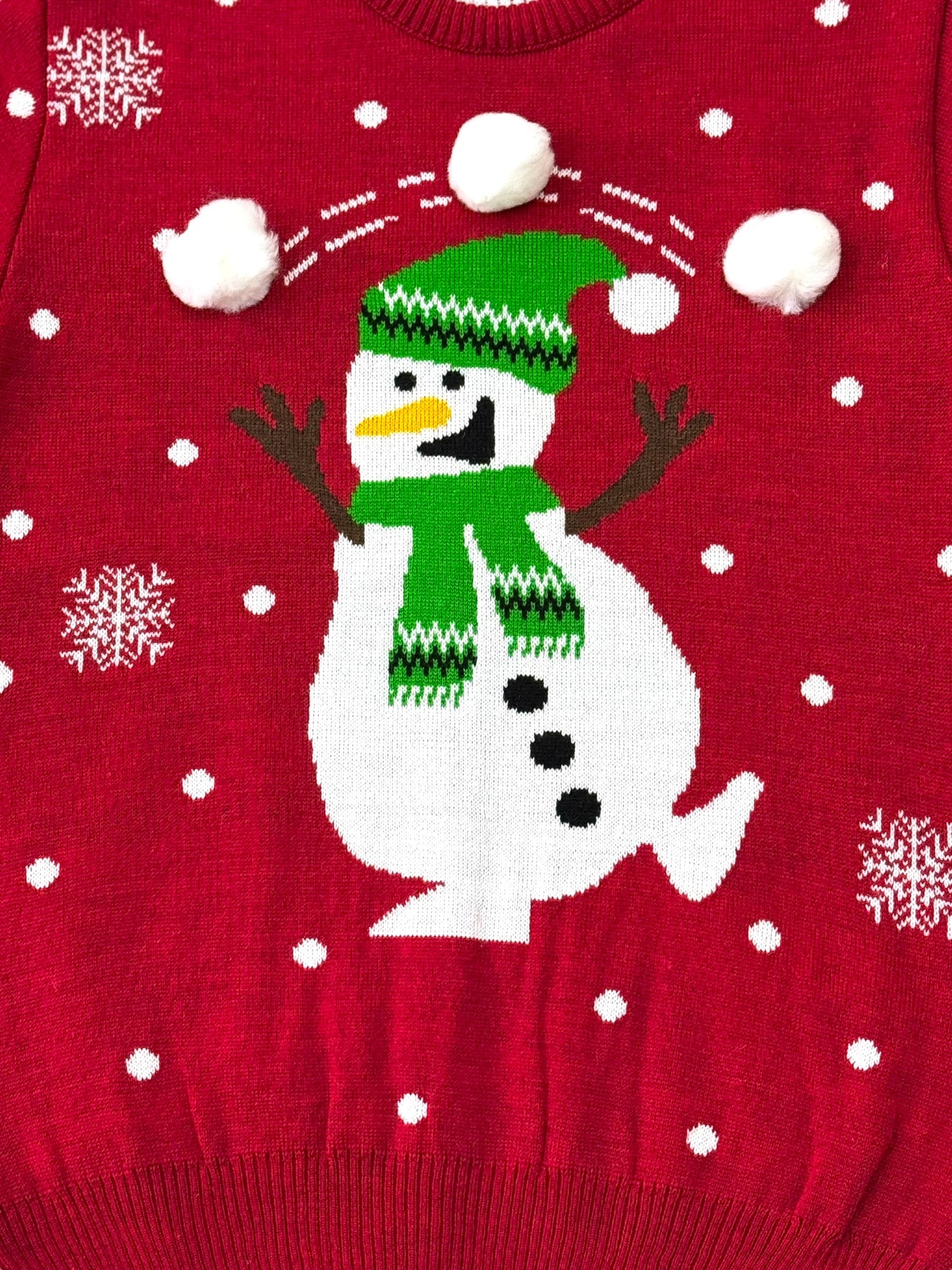 Ugly Sweater / Sueter Navideño con Muñeco de Nieve Adulto